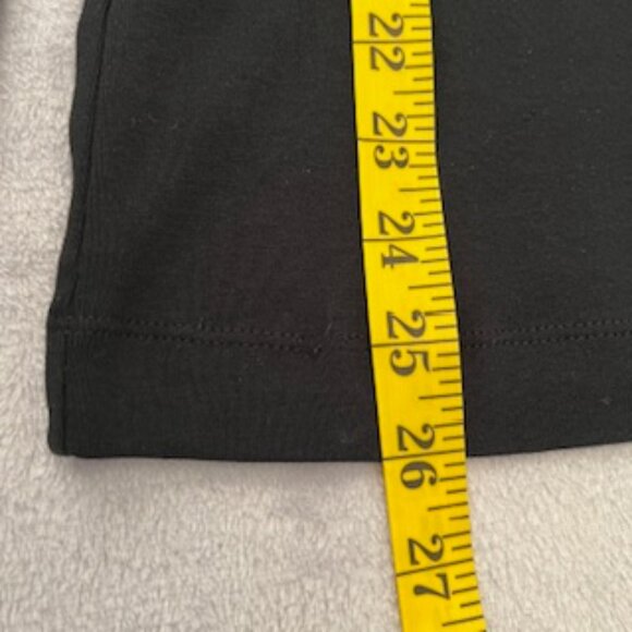 Lauren Ralph Lauren Women's Large Black Long Sleeve T-Shirt Gold Metal Accents - Picture 5 of 16